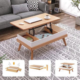 Lift Top Coffee Table, Easy-to-Assembly Center Table