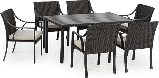 7 Piece Patio Dining Set, Outdoor Dining Set, Outdoor Patio Dining Set