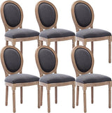 French Country Dining Chairs Set of 6, Farmhouse Dining Chairs