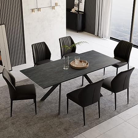 71" Extendable Dining Table Set