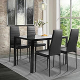 43 Inch Dining Table Set for 4