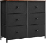 Dresser for Bedroom, Chest of Drawers, 6 Drawer Dresser