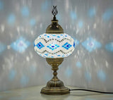 Turkish Moroccan Mosaic Table Bedside Night Lamp