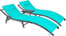 Patio Chaise Lounge Sets Outdoor Rattan