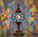 Turkish Moroccan Mosaic Table Bedside Night Lamp