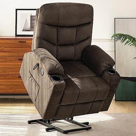 Power Lift Recliner Chair for Elderly with Heated Vibration Massage Chairs