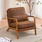 Accent Chair for Living Room, Mid-Century Modern Upholstered Arm chair