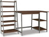 Soho Modern Home Office Desk & 4-Shelf Bookcase