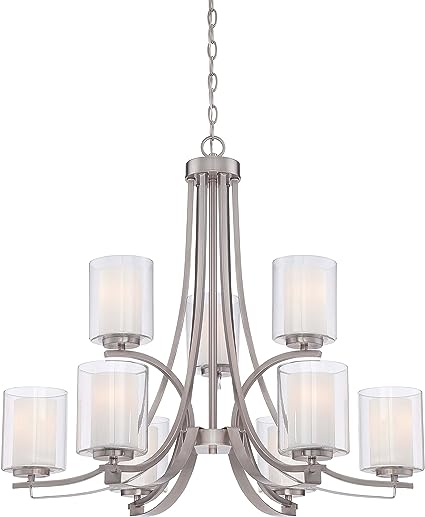 Chandelier Pendant Lighting 4105-66, Parsons Studio Dining Room