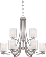 Chandelier Pendant Lighting 4105-66, Parsons Studio Dining Room