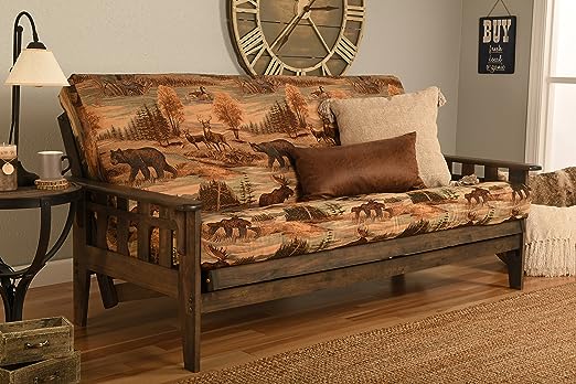 Tucson Full Size Futon Set, Marmont Thunder