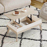 Lift Top Coffee Table, Easy-to-Assembly Center Table