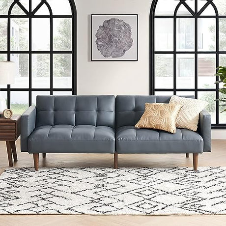 Aaron Couch, Futon Sofa Bed, Sleeper Sofa, Loveseat, Couches for Living Room