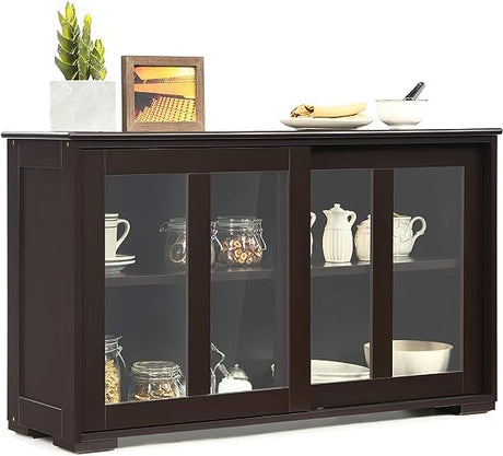 Kitchen Sideboard, Antique Stackable Storage Cabinet