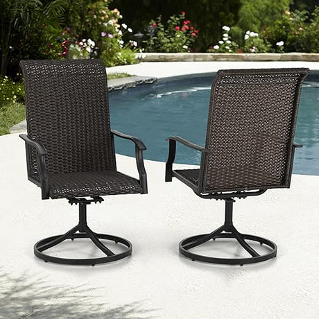 Wicker Dining Chair Set of 2