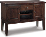 Ralene Rustic Dining Room Buffet with Wine Rack