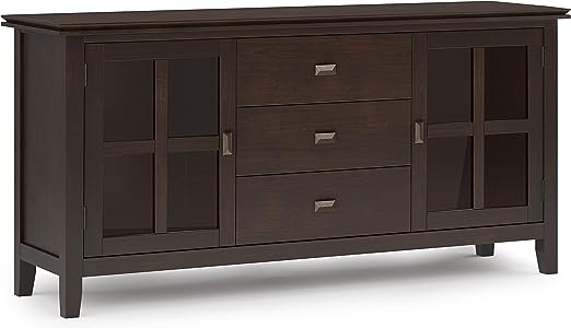 Artisan SOLID WOOD 60 Inch Wide Contemporary