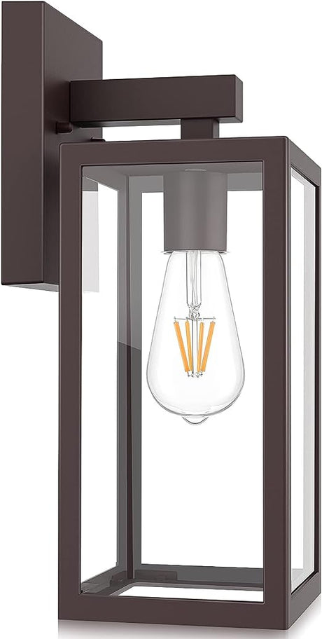 Outdoor Wall Lantern, Exterior Waterproof Wall Sconce Light Fixture