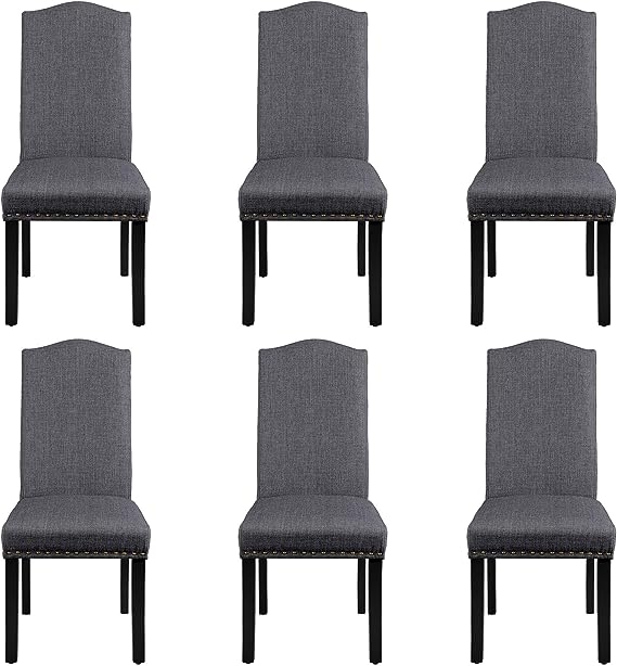 Dining Chairs Upholstered Parsons Chairs Kitchen Living Room