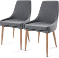 Dining Chairs Set of 2, Fabric Kitchen & Dining Room Chairs