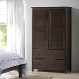 Shaker 2-Door Wardrobe, Walnut