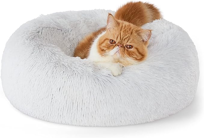 Calming Cat Beds for Indoor Cats - Small, Washable 20 inches