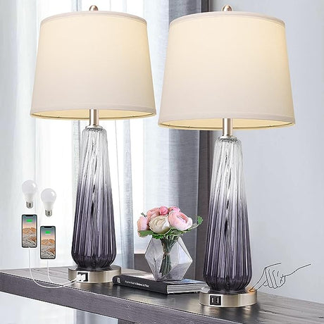 Table Lamps Set of 2 with Touch Control