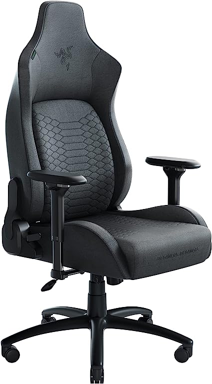 Iskur XL Gaming Chair: Ergonomic Lumbar Support System - Multi-Layered Synthetic Leather Foam Cushions