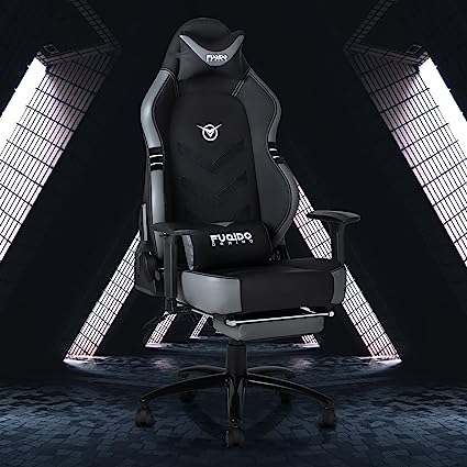 Big and Tall Gaming Chair 350lbs-Racing Computer Gamer Chair, Ergonomic Office PC Chair with Wide Seat