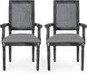 Maria DINING CHAIR SETS, Wood, Beige + Natural