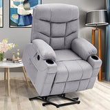 Power Lift Recliner Chair for Elderly with Heated Vibration Massage Chairs