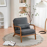 Accent Chair Mid-Century Modern Chair with Pillow Upholstered Lounge Arm Chair