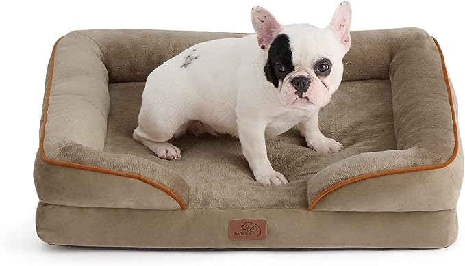 Orthopedic Dog Bed for Medium Dogs -Foam Sofa with Removable Washable Cover