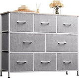 Fabric Dresser for Bedroom, Storage Drawer Unit, Bedroom Dresser TV Stand