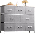 Fabric Dresser for Bedroom, Storage Drawer Unit, Bedroom Dresser TV Stand