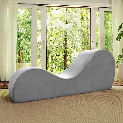 Sleek Chaise Lounge for Yoga-Made in The USA-for Stretching, Relaxation, Exercise & More