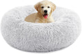 Dog Beds for Medium Dogs, Anti Anxiety Donut Dog Bed