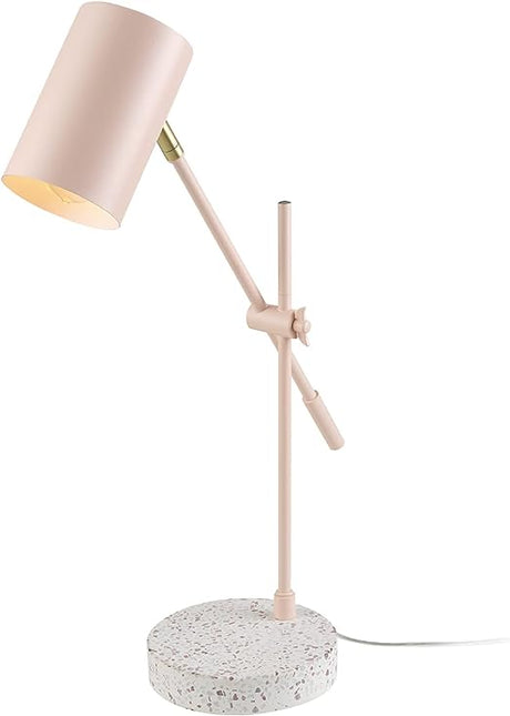 52098 Pratt 20" Desk/Table Lamp, Matte Brass Finish