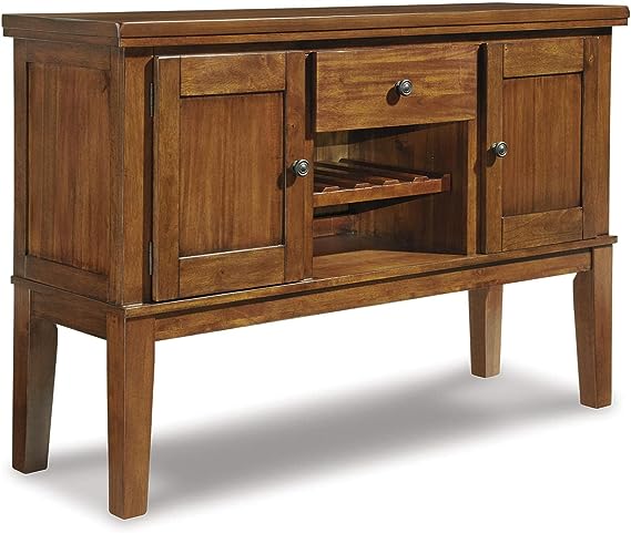 Haddigan New Traditional Dining Room Buffet with Wine Rack