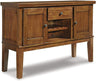 Haddigan New Traditional Dining Room Buffet with Wine Rack