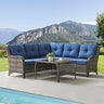 Wicker Outdoor Patio Furniture Sets - Rattan Sofa Sectional Conversation Set