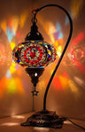 Turkish Moroccan Handmade Colorful Mosaic Gooseneck