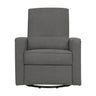 NurturaGlide Nursery Recliner Chair – Dark Gray Wingback