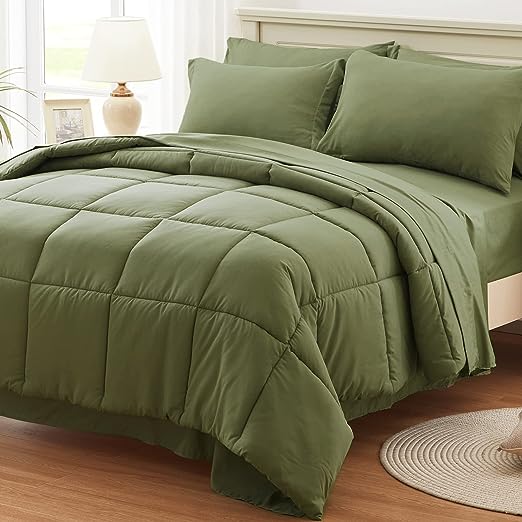 Queen Size Bed in a Bag 7 Pieces