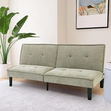 Futon Sofa Bed, Lounge Memory Foam Sleeper Couch for Living Room