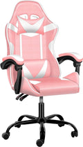 Ergonomic Backrest and Seat Height Adjustable Swivel Recliner Racing Office Computer Video Game Chair