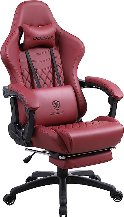 Gaming Chair Office Desk Chair with Massage Lumbar Support