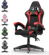 Gaming Chair Office Chair, Reclining High Back PU Leather