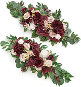 Artificial Wedding Arch Floral Arrangements 2pcs for Ceremony