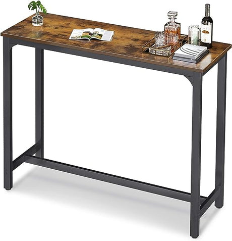 47" Bar Table, Bar Height Pub Table, Counter Height Bar Table